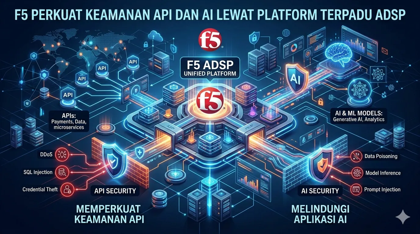 F5 Perkuat Keamanan API dan AI Lewat Platform Terpadu ADSP