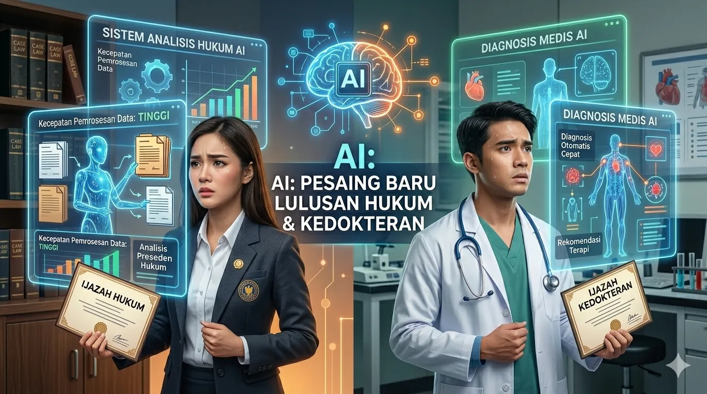 AI Jadi Pesaing Baru Lulusan Hukum dan Kedokteran, Ini Kata Eks Petinggi Google 