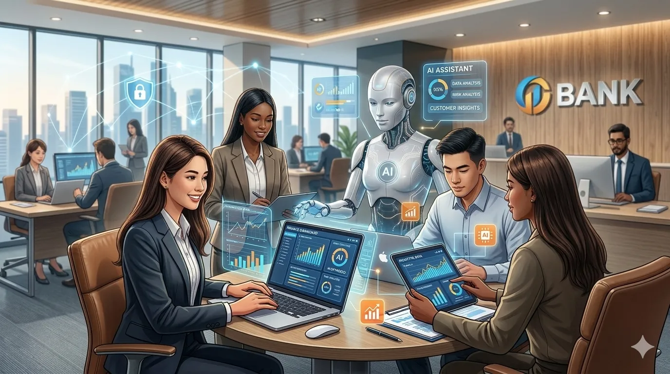 Bukan Menggantikan, Teknologi AI Justru Memperkuat Organisasi Bank