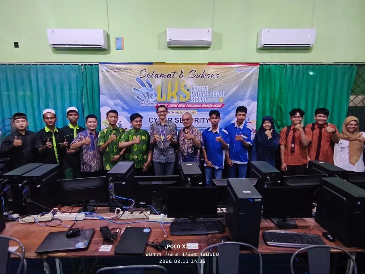 Kediri Technopark Terjunkan Ahli Sebagai Juri LKS Cyber Security 2026 di SMK Al-Huda