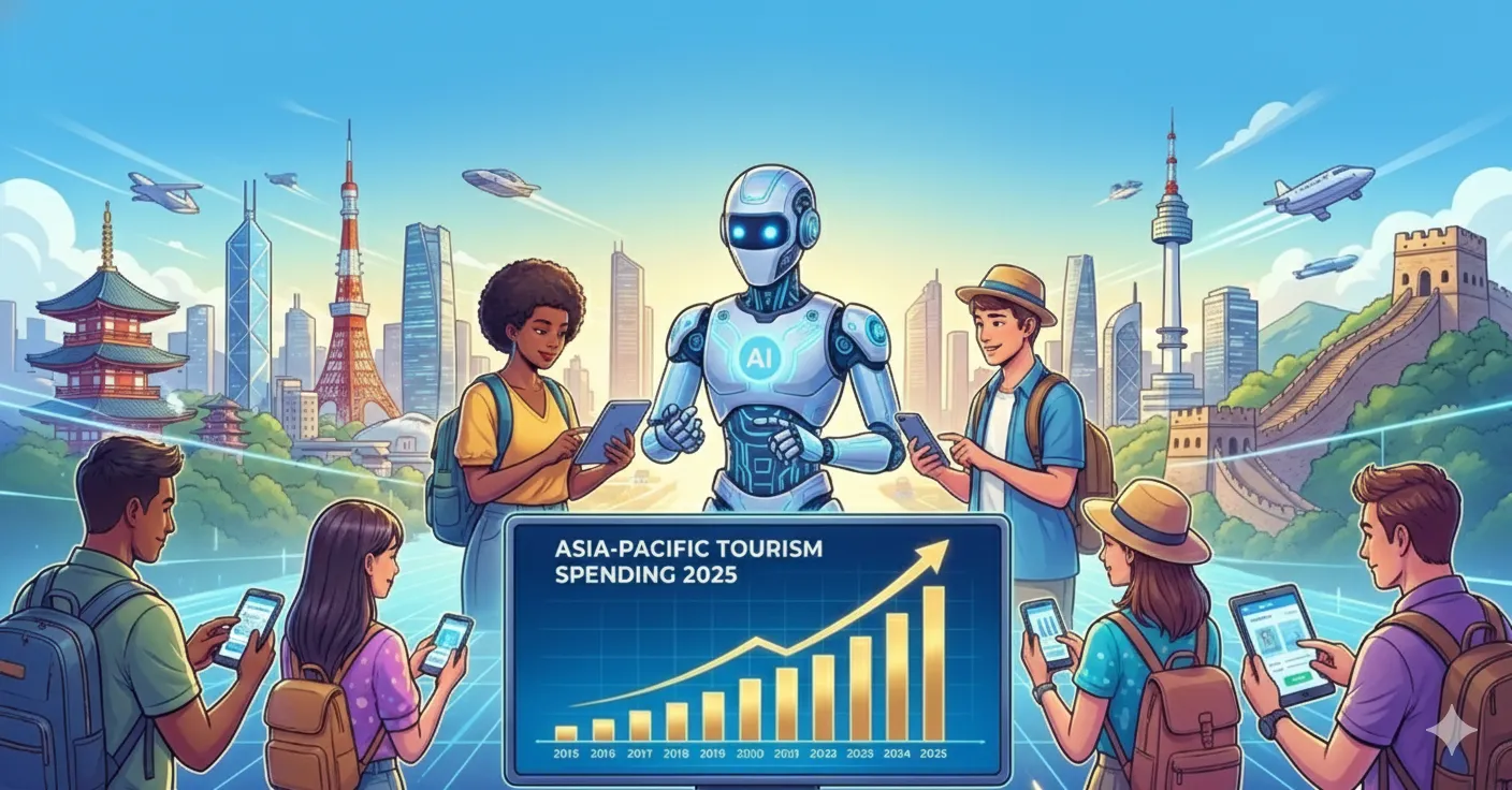 Bagaimana Teknologi AI di Asia-Pasifik Mendorong Lonjakan Pengeluaran Wisata di Tahun 2025