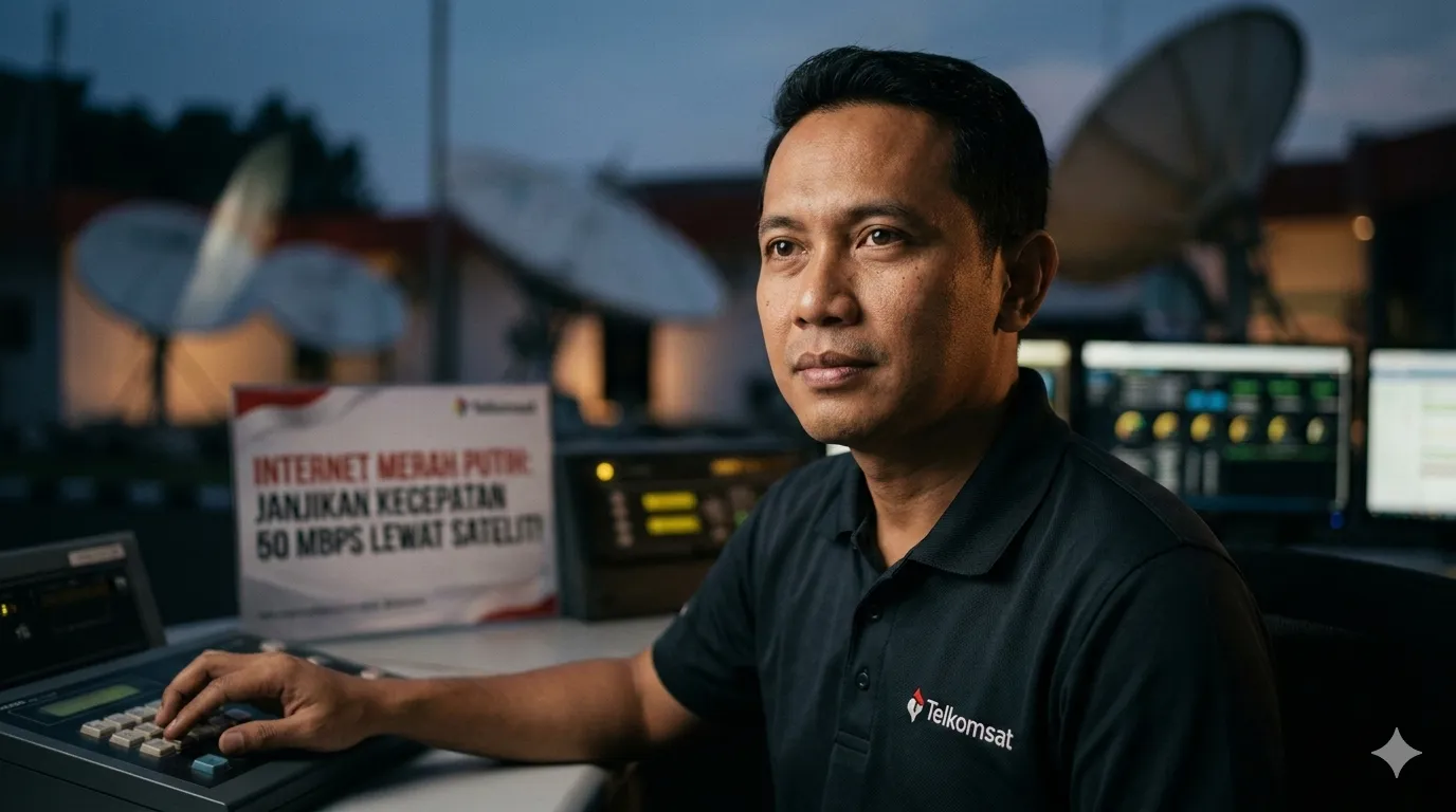 Telkomsat Luncurkan Internet Merah Putih, Janjikan Kecepatan 50 Mbps Lewat Satelit!