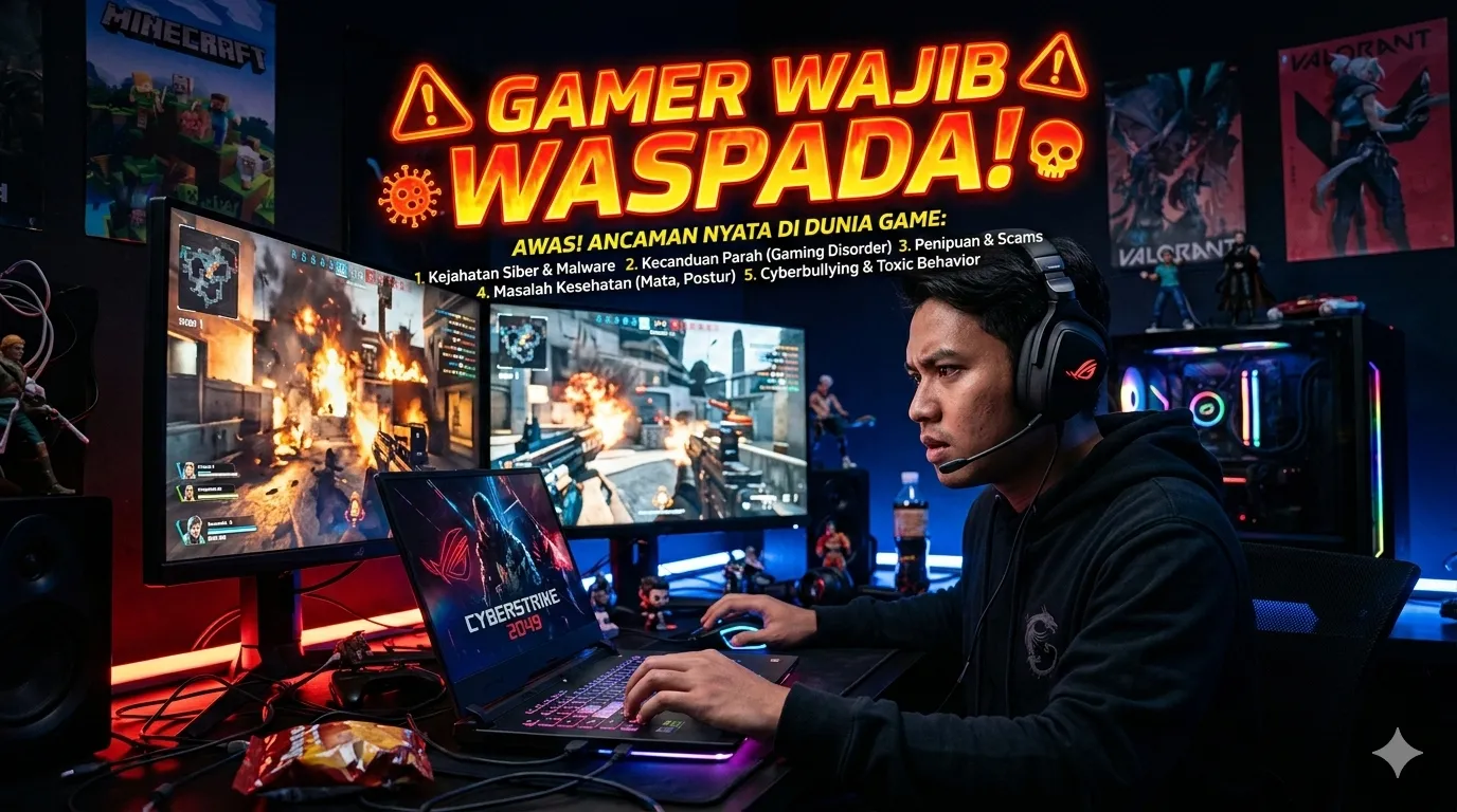 Gamer Wajib Waspada! Ini Cara Cerdas Hindari Penipuan Promo Top Up Abal-abal