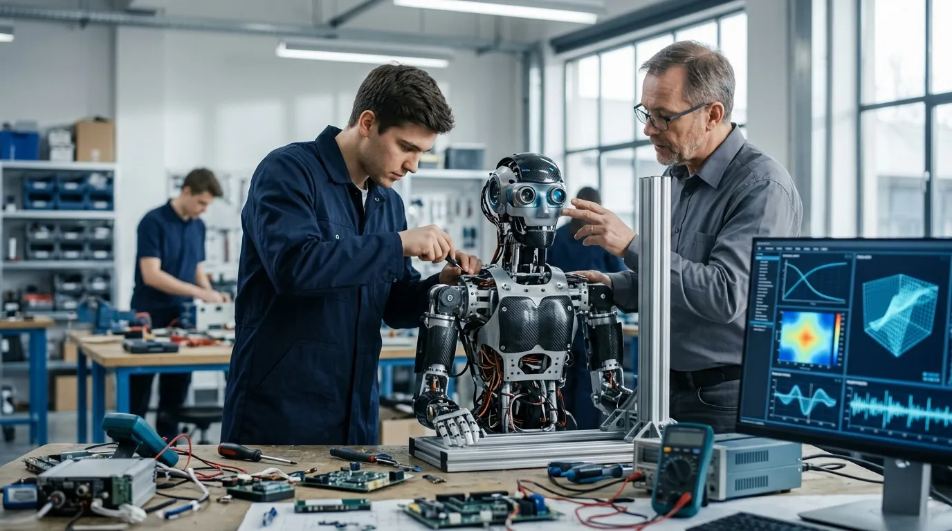 Integrasi Robot Humanoid dan Computer Vision dalam Pembelajaran Praktik di Laboratorium Vokasi