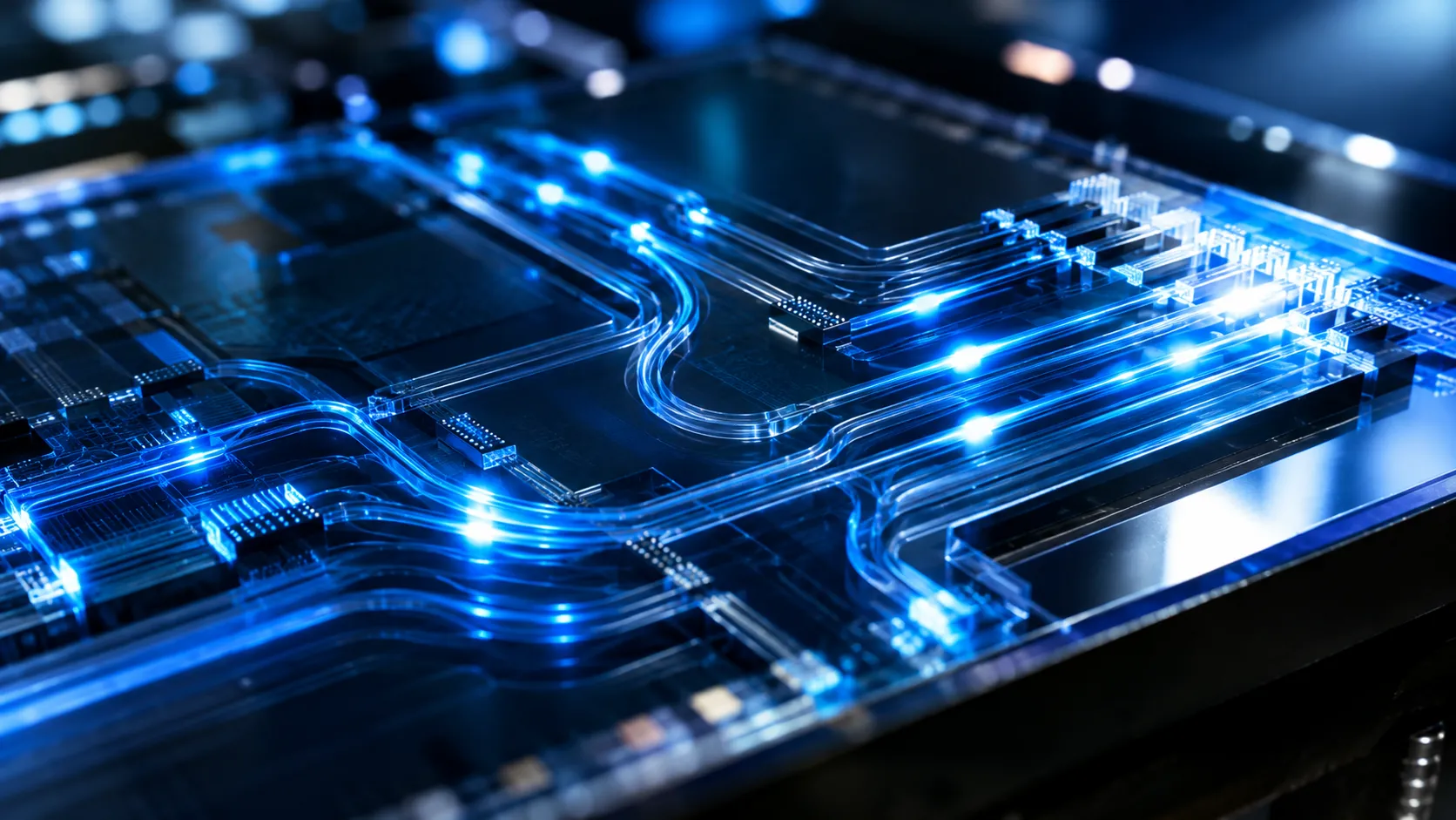 Chip Fotonik' yang Memproses Data Menggunakan Kecepatan Cahaya