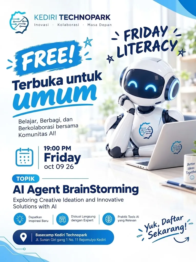 Poster Friday Literacy AI Agent BrainStorming